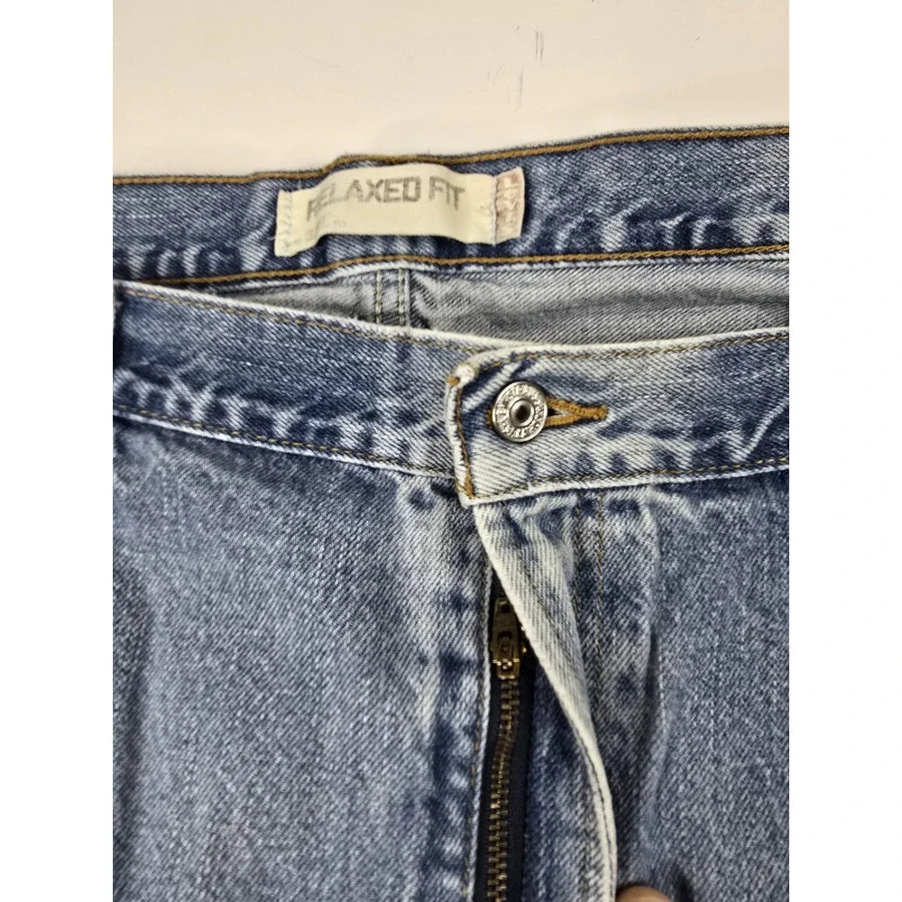 Levis 550 Jeans Men 42x32 Denim Relaxed‎ Fit Straight Leg Cowboy Western Ranch